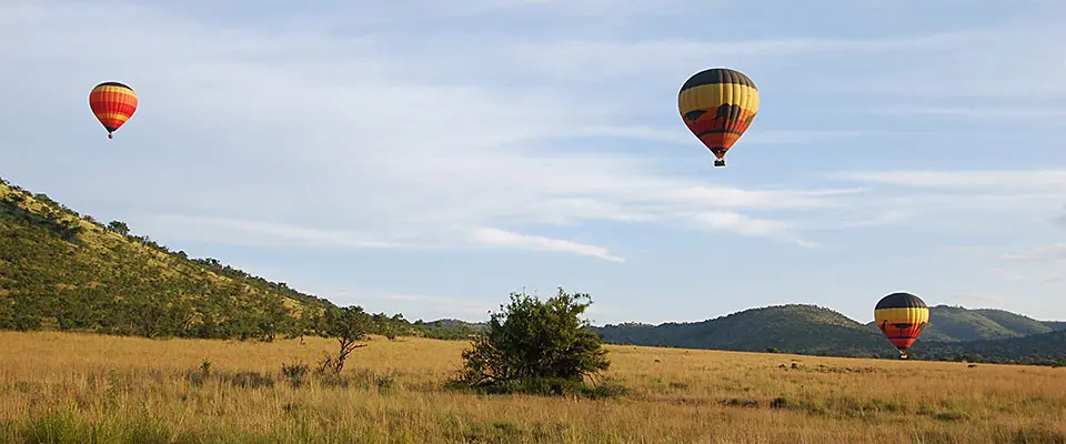 Hot air balloons
